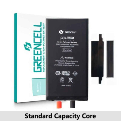 Greencell Core Series-Standard Capacity 4325mAh iPhone 14 Plus Replacement Battery Core with Adhesive Strips