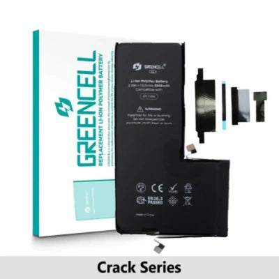 Greencell Crack Series- iPhone 11 Pro Max CRACK Battery with Adhesive Strips 3969mAh No Need Soldering & No Need Tag-on GREENCELL