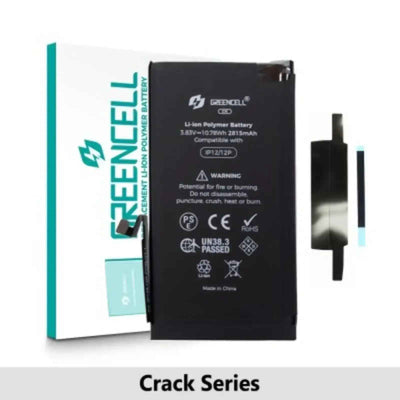 Greencell Crack Series- iPhone 12 / 12 Pro CRACK Battery with Adhesive Strips 2815mAh No Need Soldering & No Need Tag-on