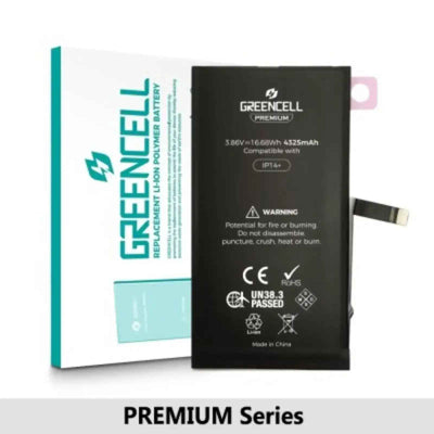 Greencell PREMIUM Series- iPhone 14 Plus Replacement Battery with Adhesive Strips 4325mAh Original Chip & Cell Best Quality in the Market