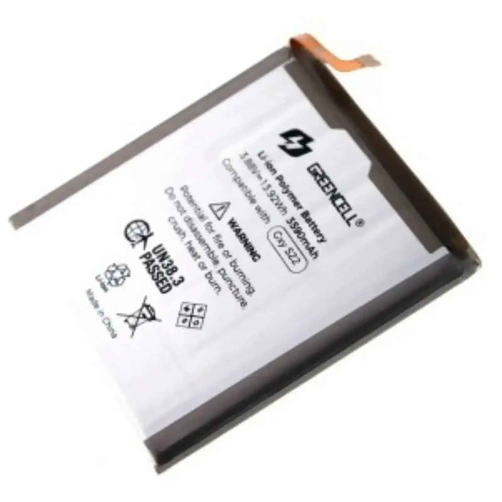 Greencell Samsung Galaxy S22 S901B Replacement Battery with Adhesive Strips 3950mAh GREENCELL