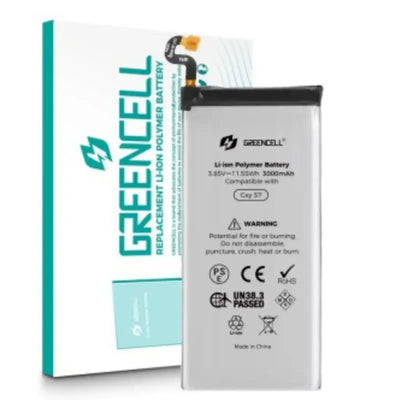 Greencell Samsung Galaxy S7 G930 Replacement Battery with Adhesive Strips 3000mAh GREENCELL