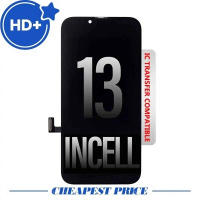 HD+ Display Incell LCD Assembly for iPhone 13 Screen Replacement (Compatible for IC chip transfer)