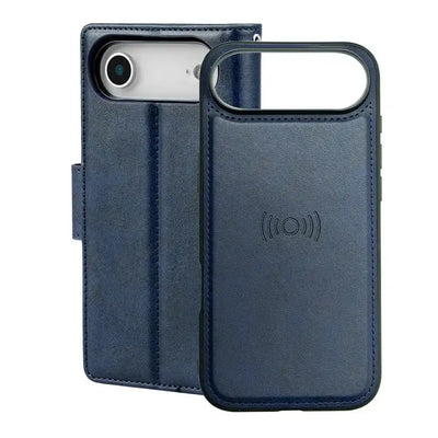 Hanman 2 in 1 Detachable Flip Leather Wallet Case With Magnetic Ring for iPhone 17 Air Hanman