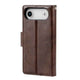 Hanman 2 in 1 Detachable Flip Leather Wallet Case With Magnetic Ring for iPhone 17 Air