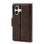 Hanman 2 in 1 Detachable Flip Leather Wallet Case With Magnetic Ring for iPhone 17