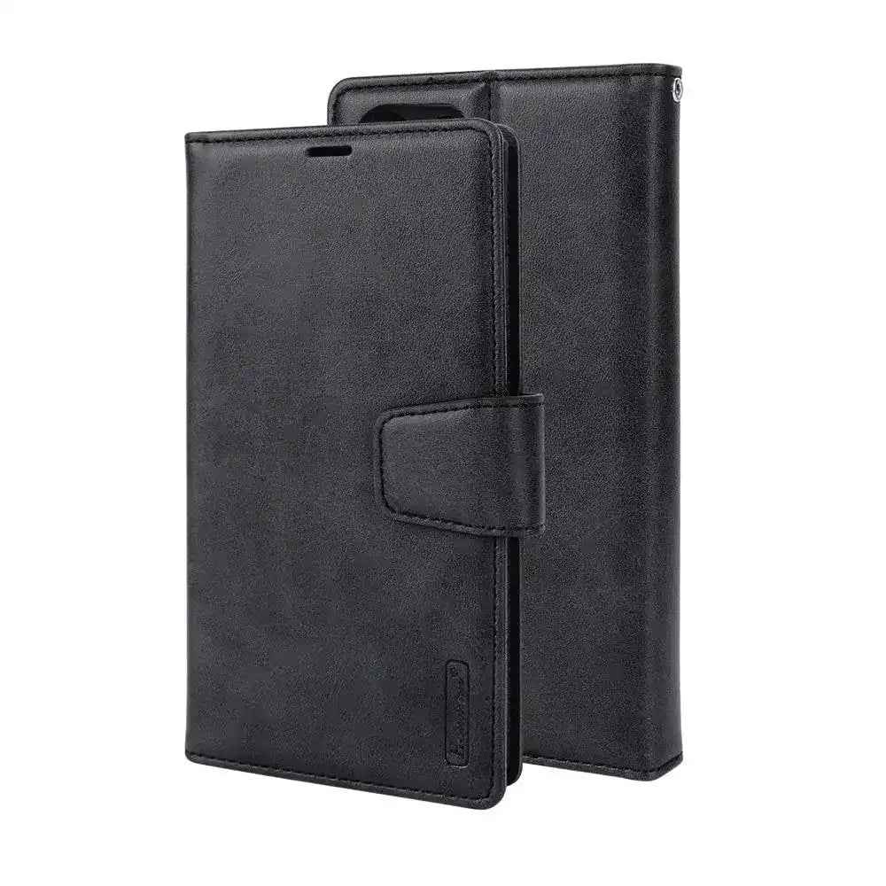 Hanman 2 in 1 Detachable Magnetic Flip Leather Wallet Cover Case for Samsung Galaxy S25 Edge