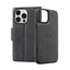 Hanman 2 in 1 Detachable Magnetic Flip Leather Wallet Cover Case for iPhone 16 Hanman
