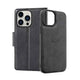 Hanman 2 in 1 Detachable Magnetic Flip Leather Wallet Cover Case for iPhone 16