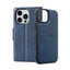 Hanman 2 in 1 Detachable Magnetic Flip Leather Wallet Cover Case for iPhone 16 Hanman