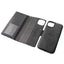 Hanman 2 in 1 Detachable Magnetic Flip Leather Wallet Cover Case for iPhone 16 Hanman