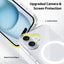 High Quality Acrylic + TPU Hybrid Transparent Case Cover With Magnetic Ring for iPhone 17 Redefine