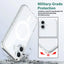 High Quality Acrylic + TPU Hybrid Transparent Case Cover With Magnetic Ring for iPhone 17 Redefine