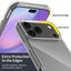 High Quality Acrylic + TPU Hybrid Transparent Case Cover for iPhone 17 Pro Max Redefine