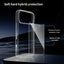 High Quality Acrylic + TPU Hybrid Transparent Case Cover for iPhone 17 Pro Redefine