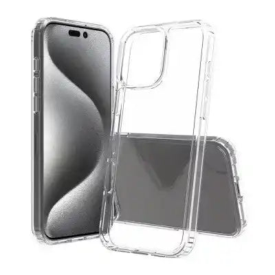 High Quality Acrylic + TPU Hybrid Transparent Case for iPhone 16 Pro Max Redefine
