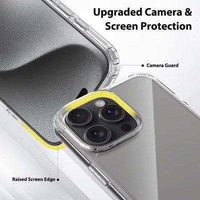 High Quality Acrylic + TPU Hybrid Transparent Case for iPhone 16 Pro Max Redefine