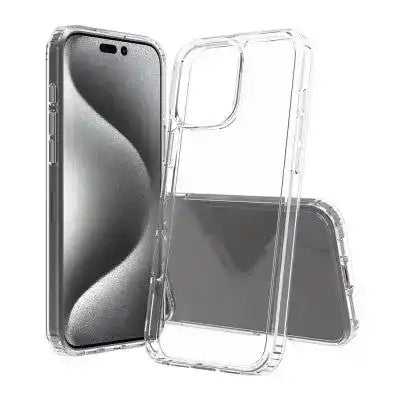High Quality Acrylic + TPU Hybrid Transparent Case for iPhone 16 Pro Redefine