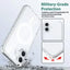High Quality Acrylic + TPU Hybrid Transparent Magsafe Case for iPhone 16 Redefine