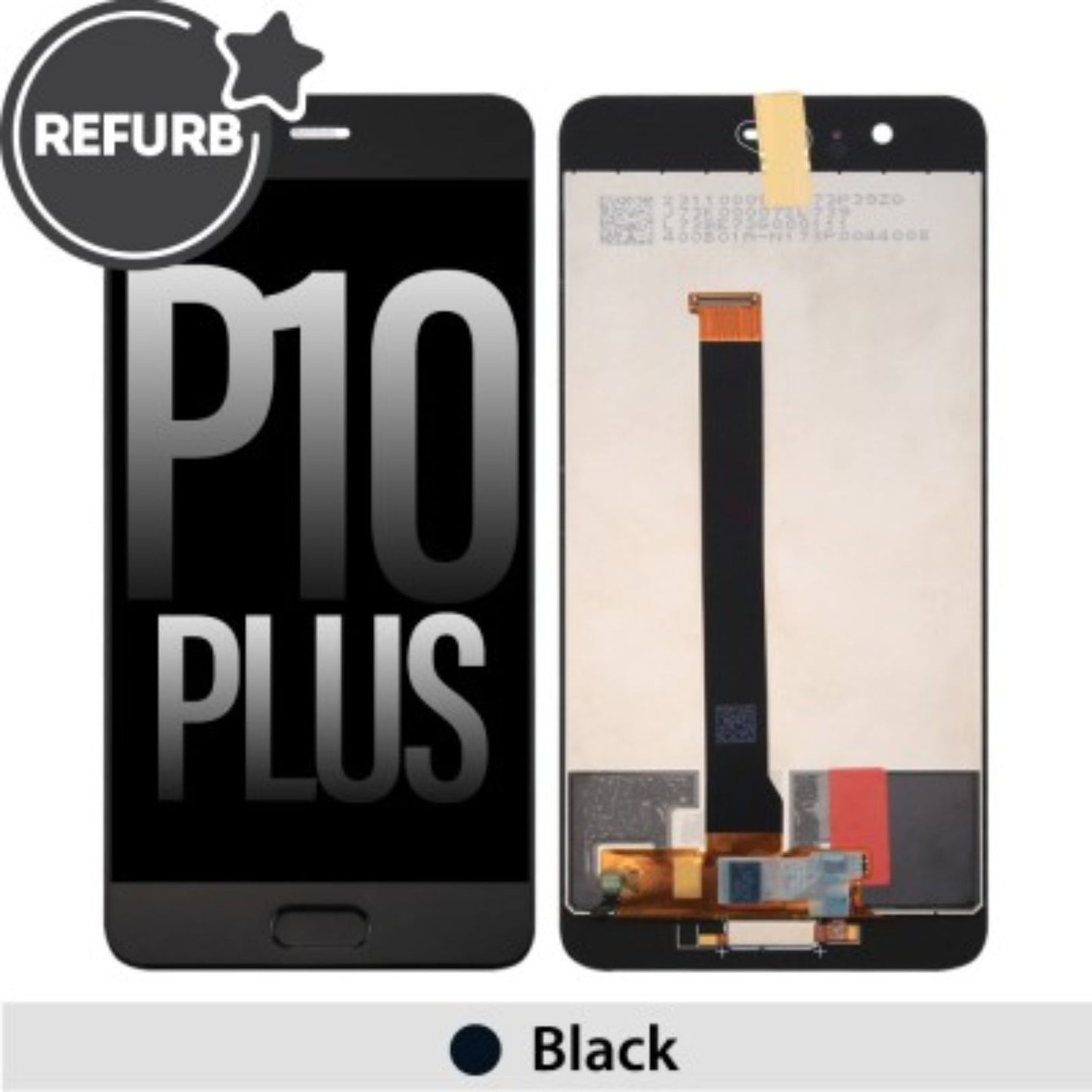 REFURB LCD Screen Repair for Huawei P10 Plus -Black