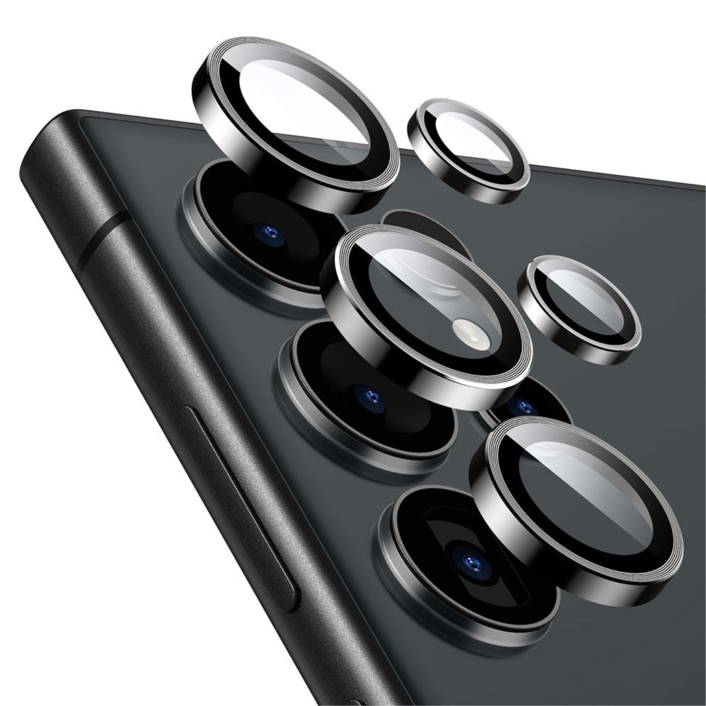 Kinglas Camera Lens Protector for Samsung Galaxy S25 Ultra-Black MyMobile