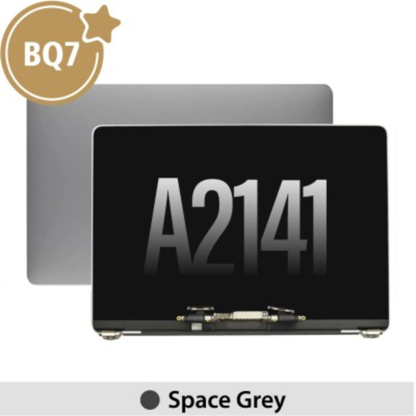 BQ7 Complete LCD Screen Repair for MacBook Pro 16 A2141 (2019)-Space Grey