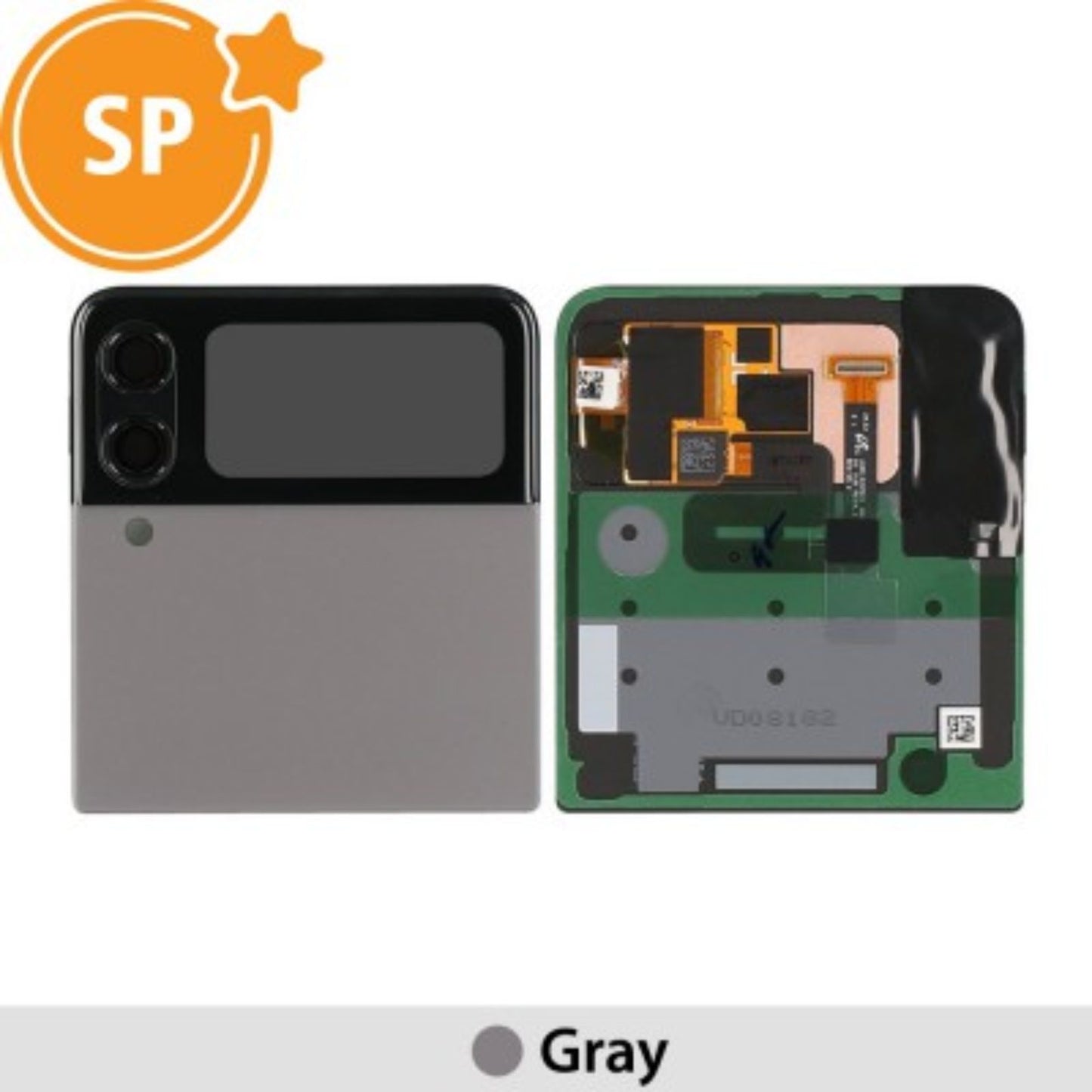 Samsung Galaxy Z Flip3 5G F711B Outer LCD Screen Replacement GH97-26773G (Service Pack)-Gray