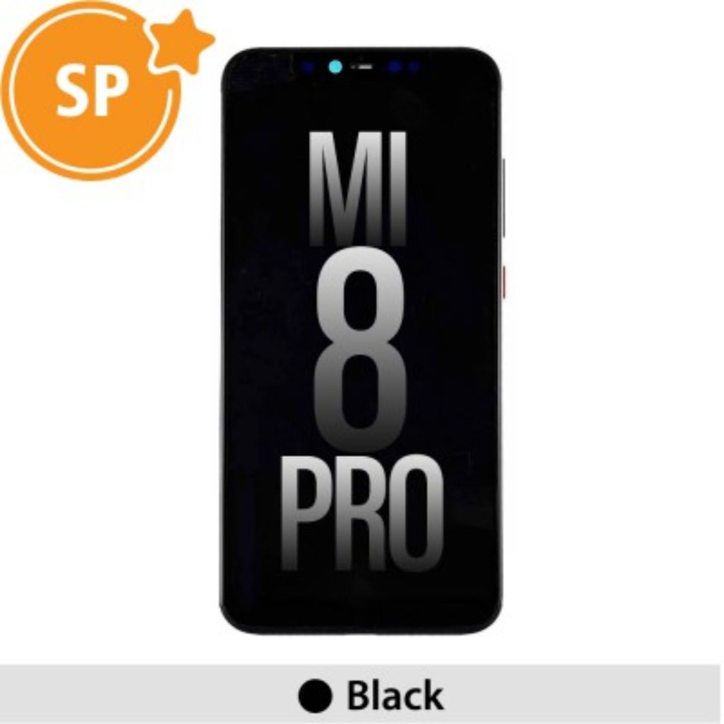 (Service Pack) LCD Screen Repair for Xiaomi Mi 8 Pro 5601100040B6 -Black