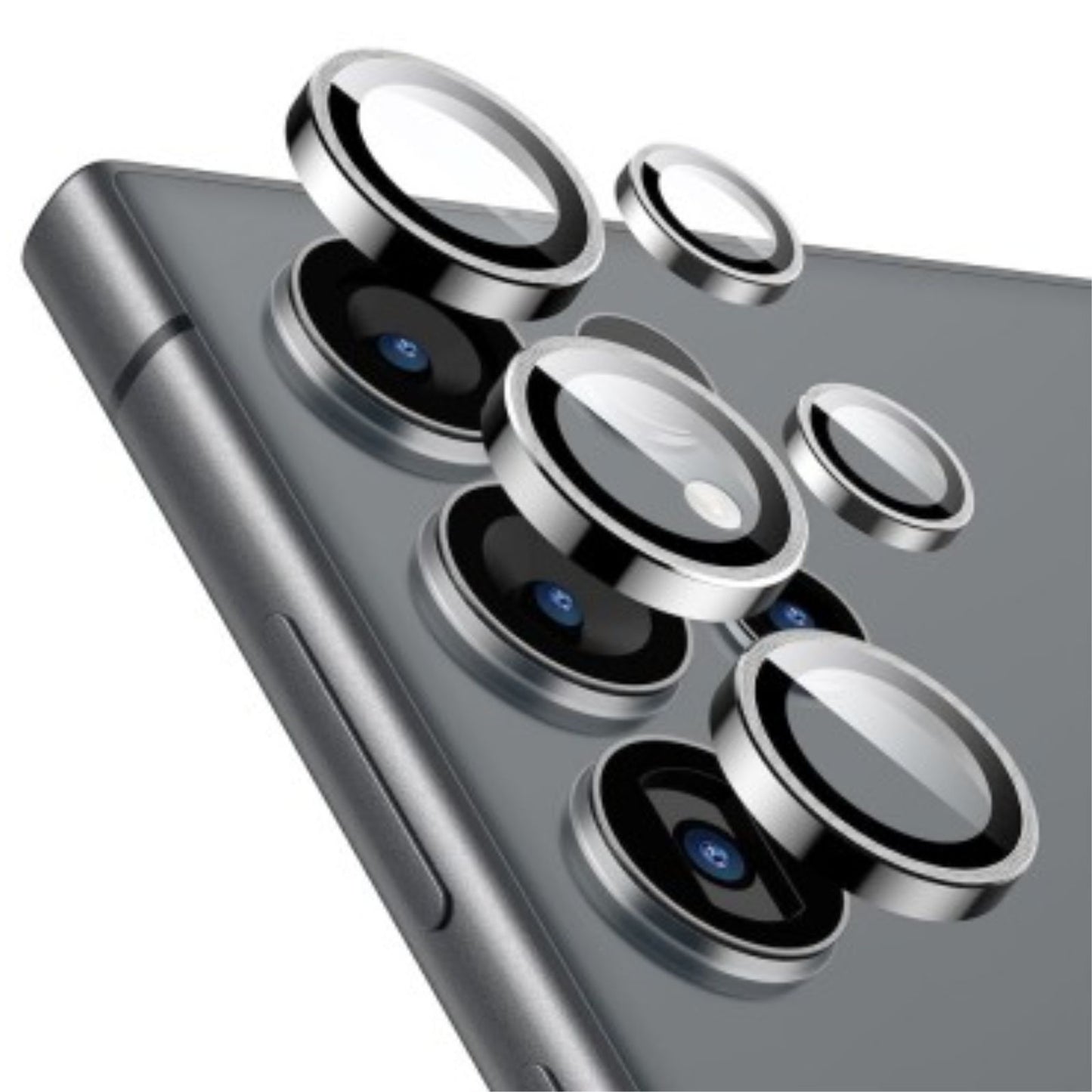 Kinglas Camera Lens Protector for Samsung Galaxy S25 Ultra-Grey