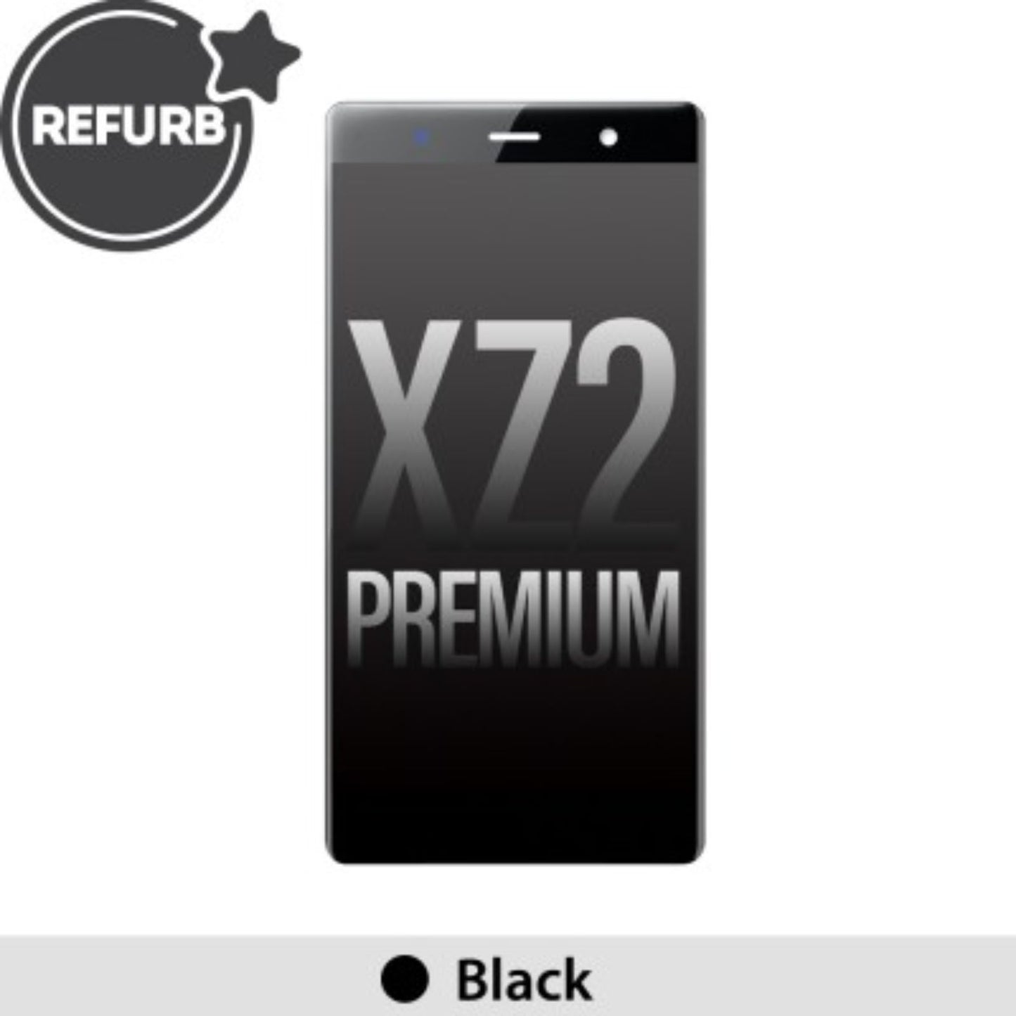 REFURB LCD Screen Repair for Sony Xperia XZ 2 Premium H8116 H8166 -Black