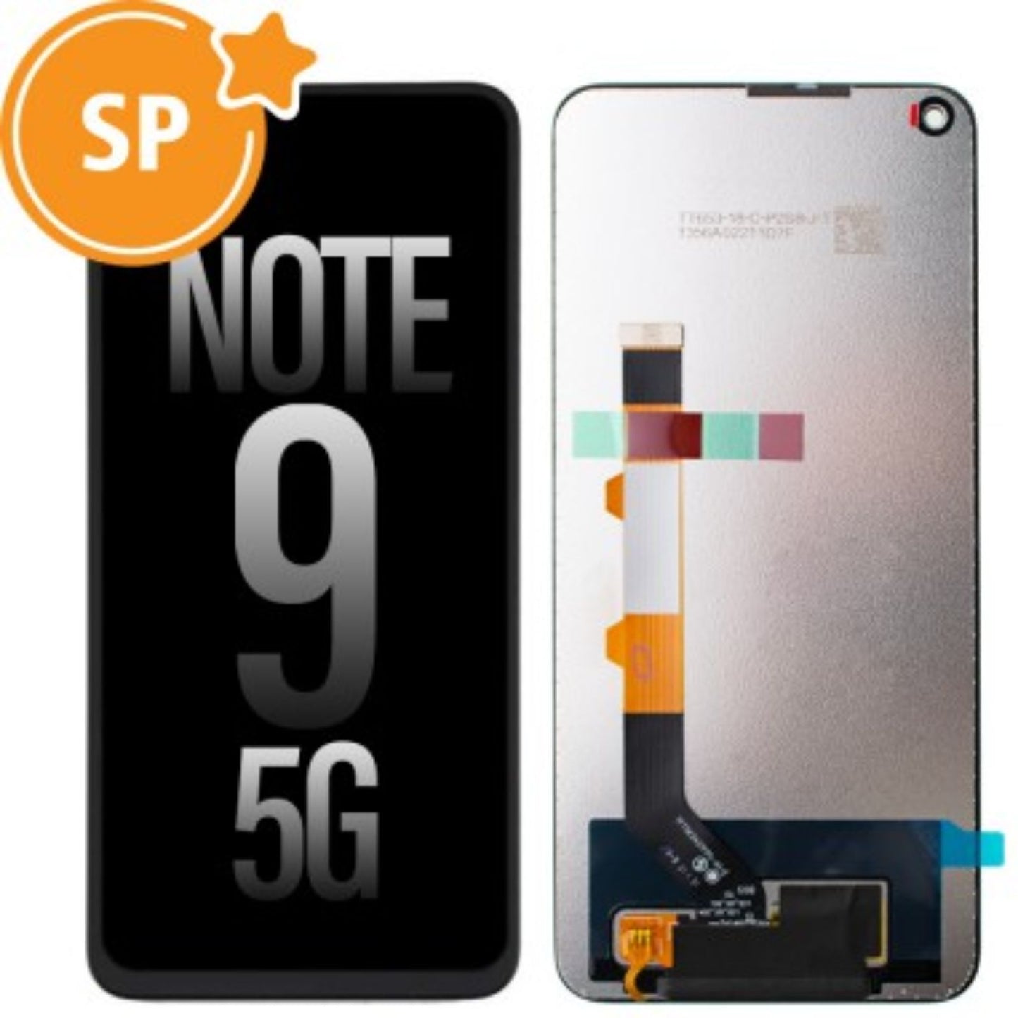 (Service Pack) LCD Screen Repair for Xiaomi Redmi Note 9 5G