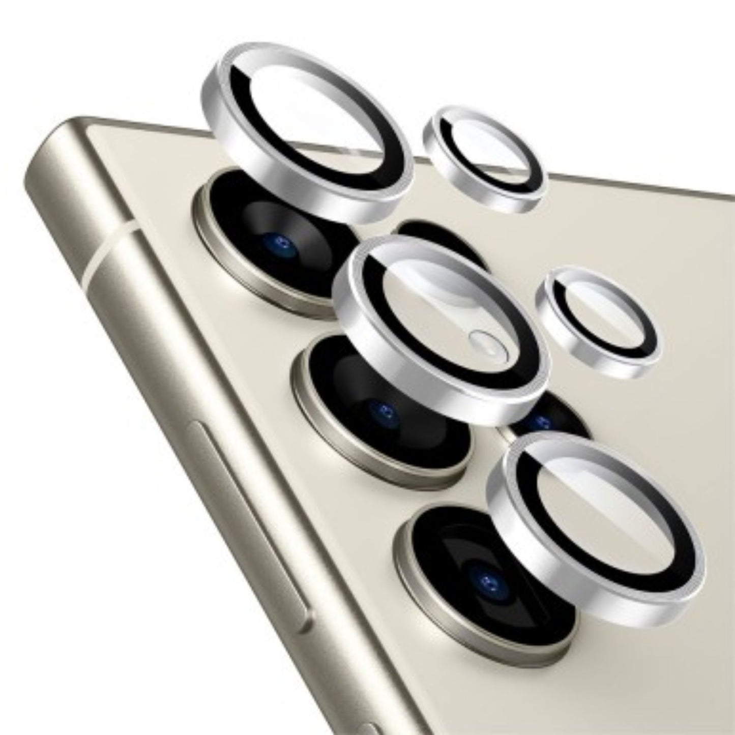 Kinglas Camera Lens Protector for Samsung Galaxy S25 Ultra-Silver MyMobile