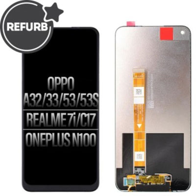 REFURB LCD Screen Repair for for OPPO A32 A53 A53s A33 (2020) Realme 7i C17 OnePlus N100