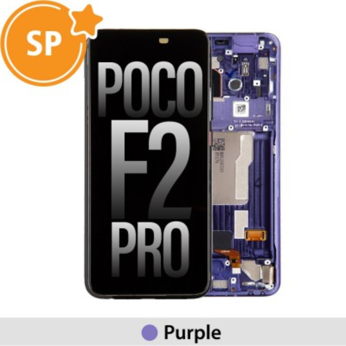 Xiaomi Poco F2 Pro LCD Screen Digitizer 56000F0J1100 (Service Pack)-Purple