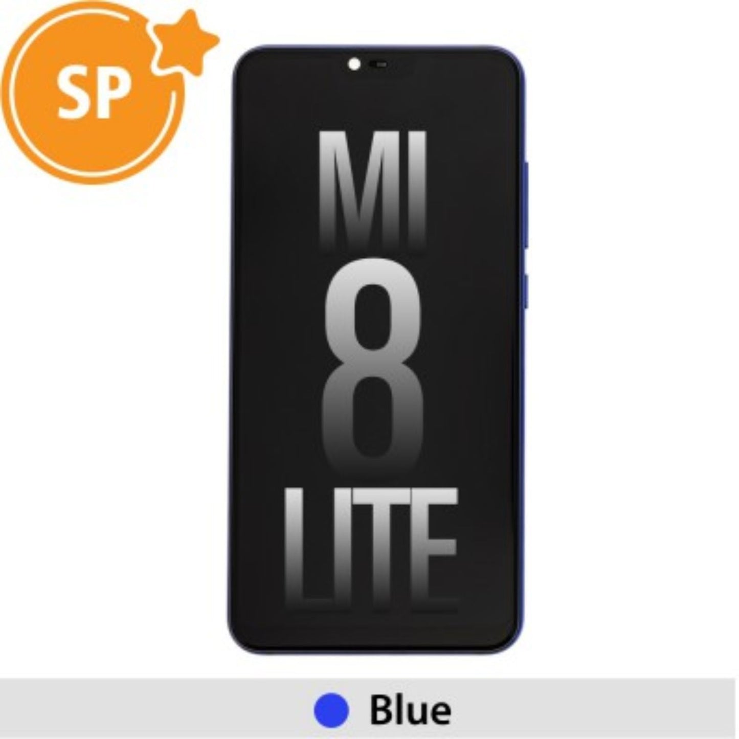 (Service Pack) LCD Screen Repair for Xiaomi Mi 8 Lite (Mi 8X) 561010010033 -Blue