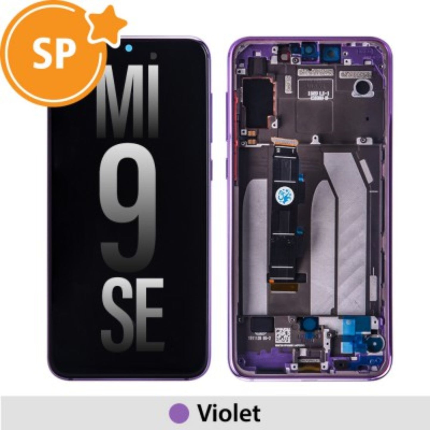 (Service Pack) LCD Screen Repair for Xiaomi Mi 9 SE 5612100040B6 -Violet