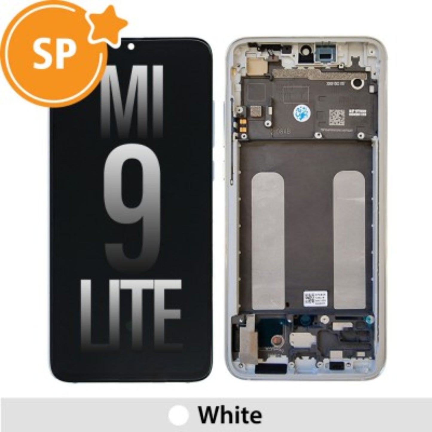 (Service Pack) LCD Screen Repair for Xiaomi Mi 9 Lite 560910015033 -White