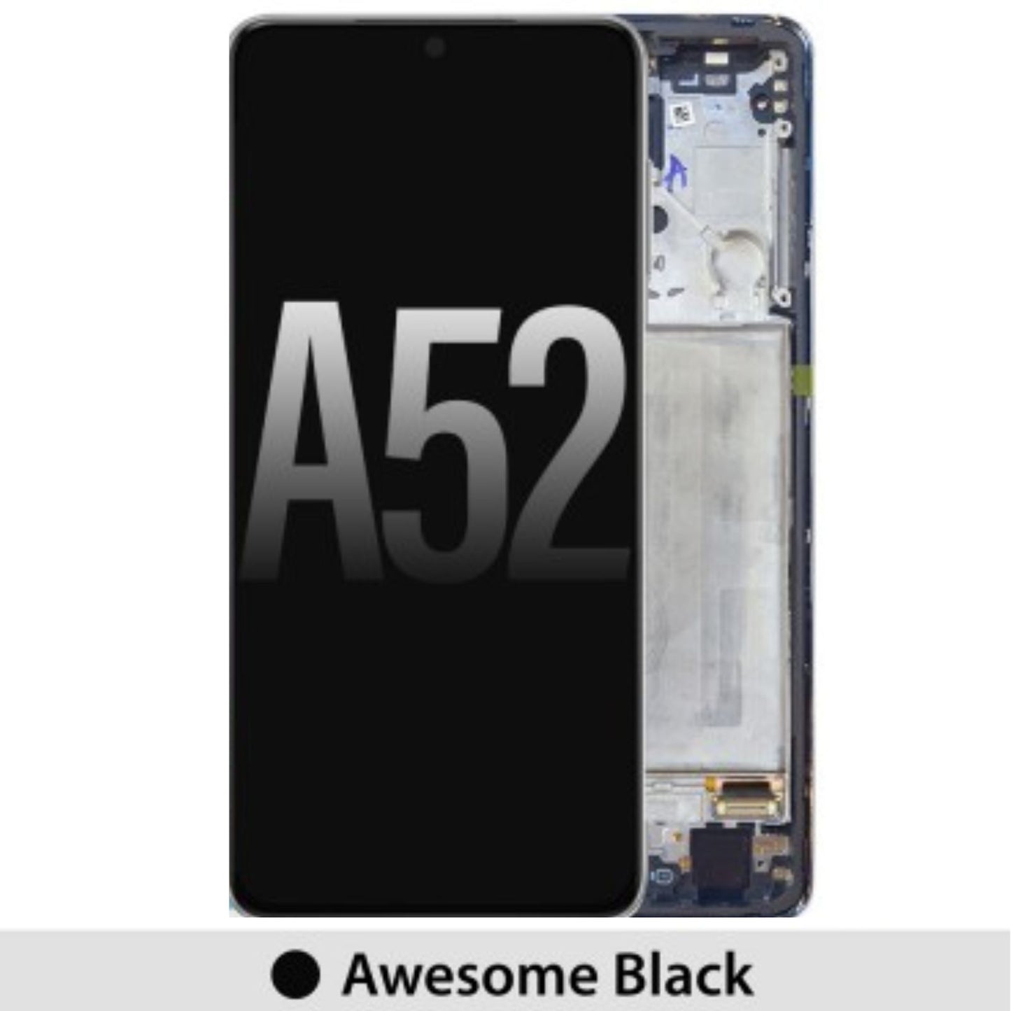 Samsung Galaxy A52 A525 A526 REFURB OLED Screen Replacement Digitizer-Awesome Black