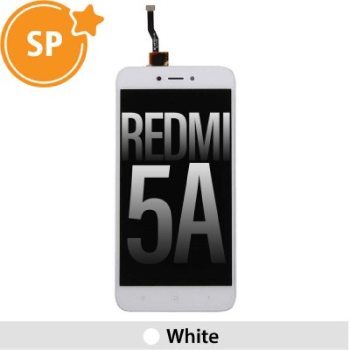 (Service Pack) LCD Screen Repair for Xiaomi Redmi 5A 5604100130B6 -White