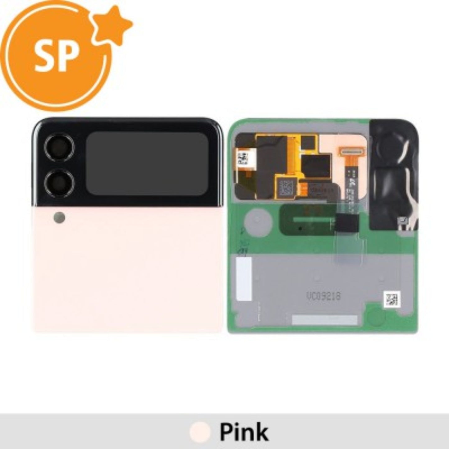 Samsung Galaxy Z Flip3 5G F711B Outer LCD Screen Replacement GH97-26773J (Service Pack)-Pink