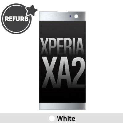 REFURB LCD Screen Repair for Sony Xperia XA2 H3113 H3123 H3133 -White