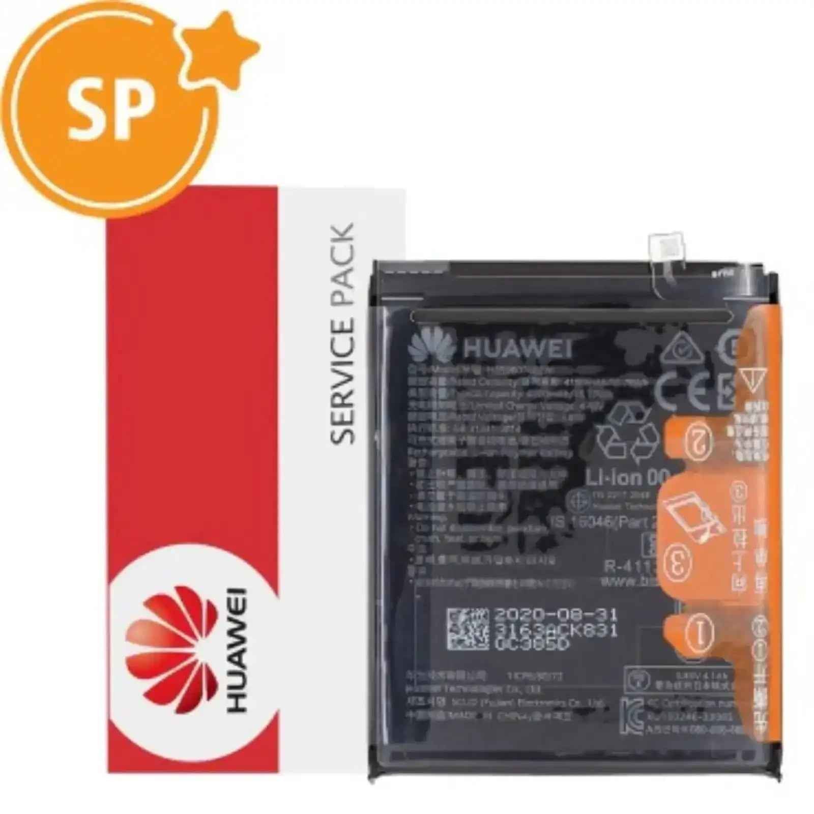 Huawei P40 Pro Plus Replacement Battery 4100mAh HB596074EEW 02353RBL Service Pack