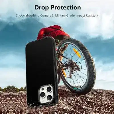 Hybrid Beatles Shockproof Case Cover with Magnetic Ring for iPhone 16 Pro Max Shockproof