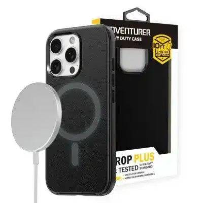 Hybrid Beatles Shockproof Case Cover with Magnetic Ring for iPhone 16 Pro Shockproof
