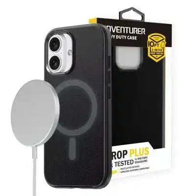 Hybrid Beatles Shockproof Case Cover with Magnetic Ring for iPhone 16 Shockproof