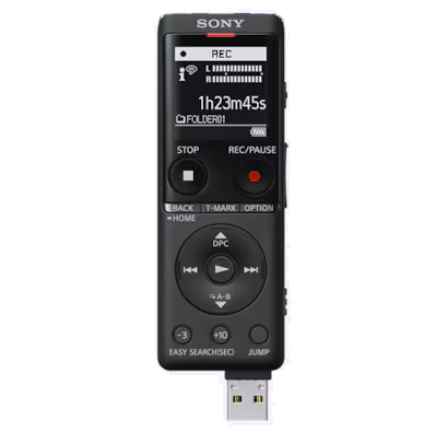 Sony ICD-UX575F Recorder Black