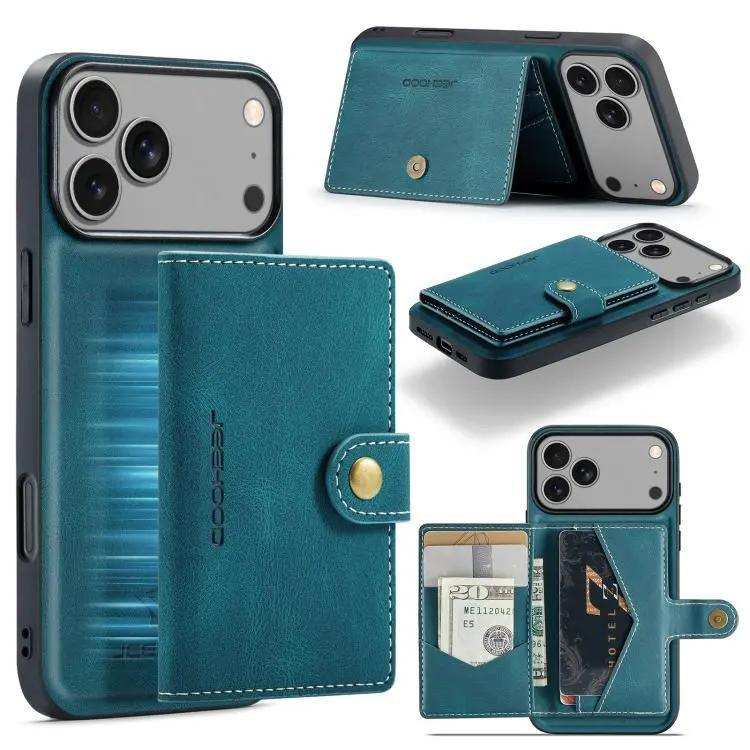 JEEHOOD J01 Retro Magnetic Detachable Wallet Phone Case JEEHOOD