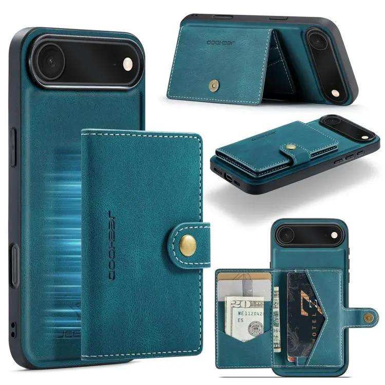 JEEHOOD J01 Retro Magnetic Detachable Wallet Phone Case JEEHOOD