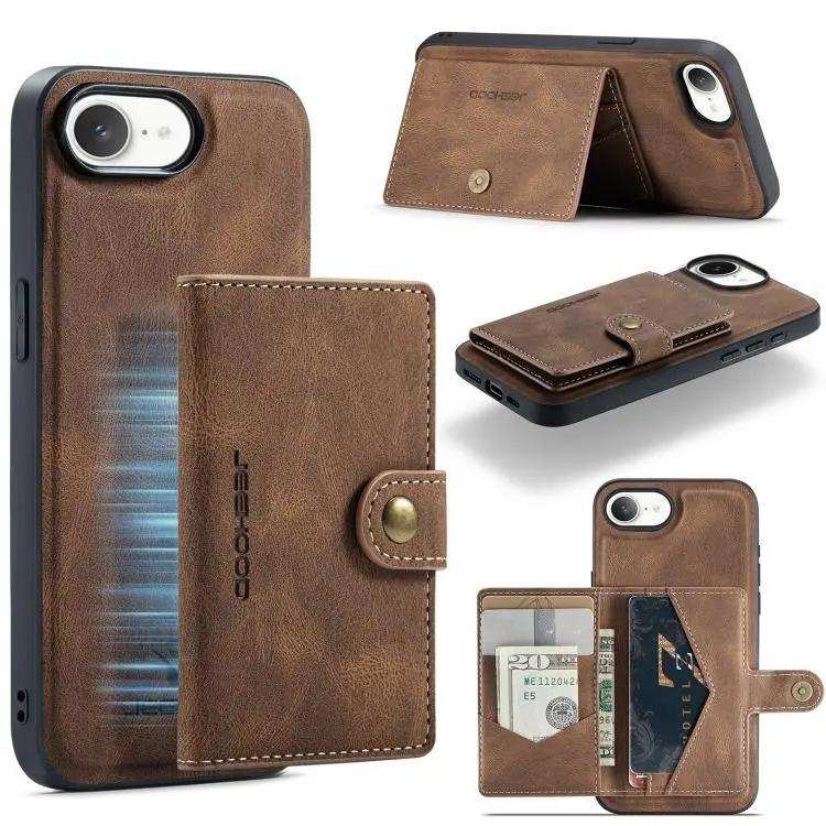 JEEHOOD J01 Retro Magnetic Detachable Wallet Phone Case JEEHOOD