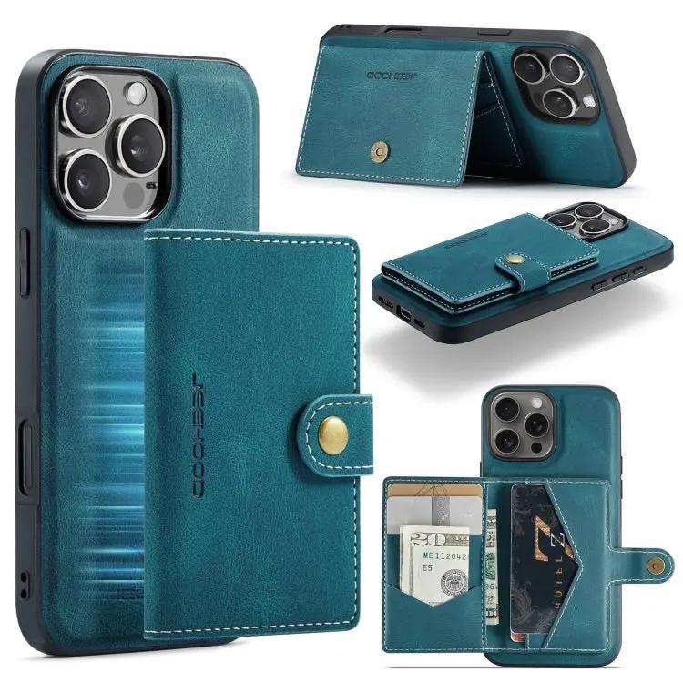 JEEHOOD J01 Retro Magnetic Detachable Wallet Phone Case JEEHOOD